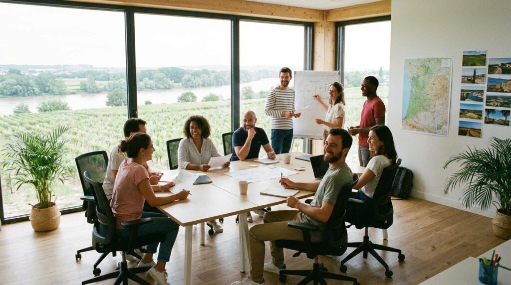 Mélina Jobin, sophrologue à Bordeaux, proposant une formation de gestion du stress et sophrologie en entreprise